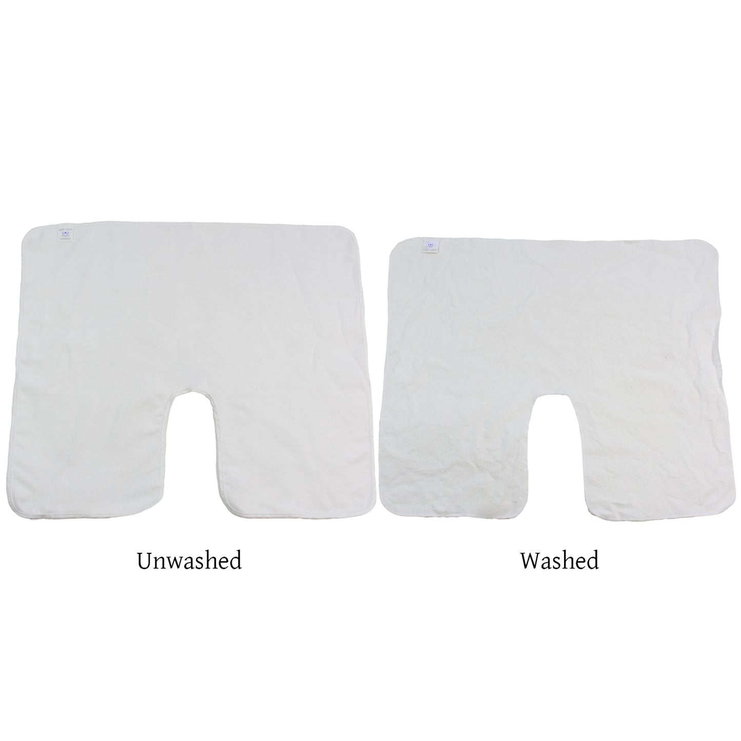 DRAPED Organic Cotton Face Cradle Covers