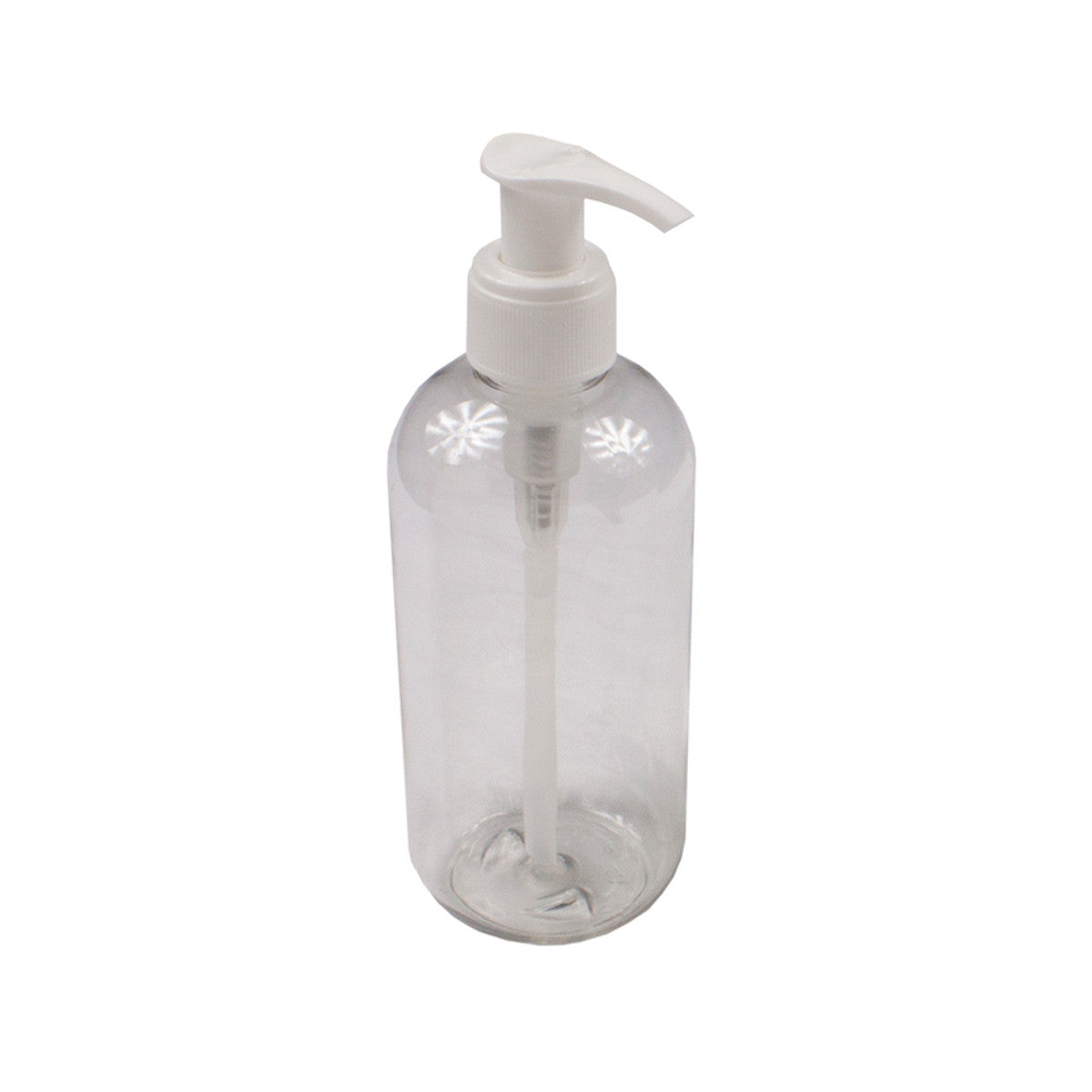Massage Bottle - Clear 8 oz With Pump