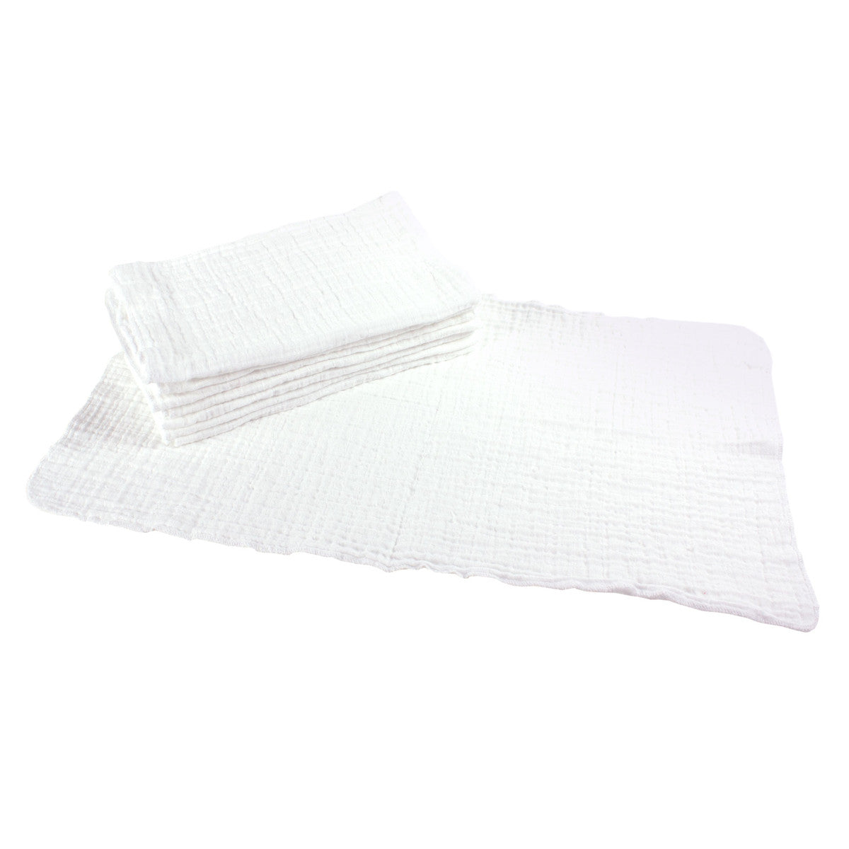 Muslin Facial Cloths - 8 pack