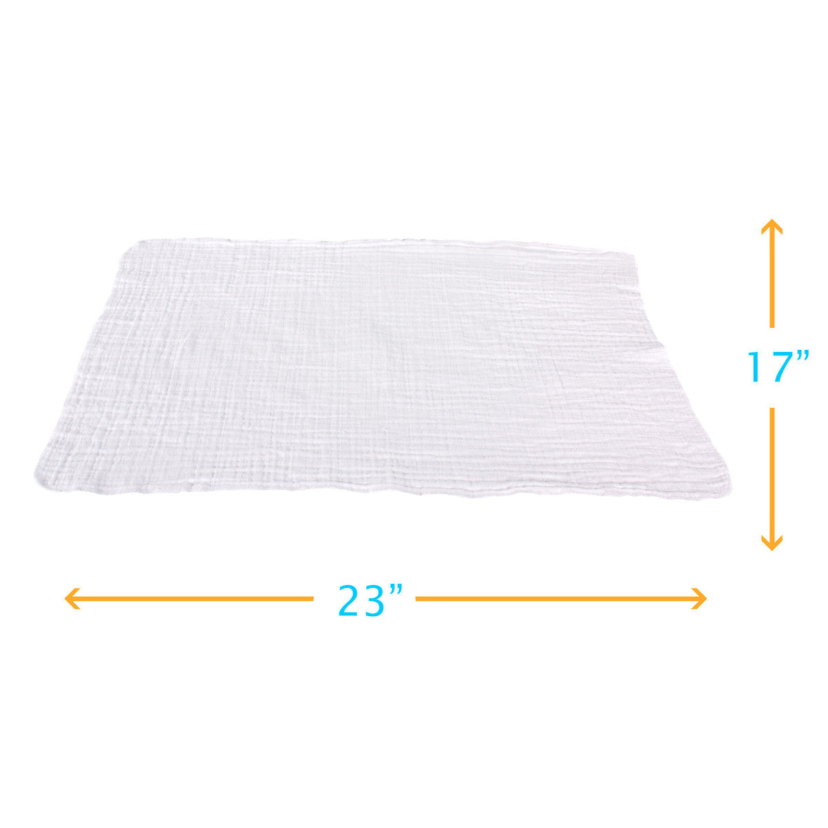 Muslin Facial Cloths - 8 pack