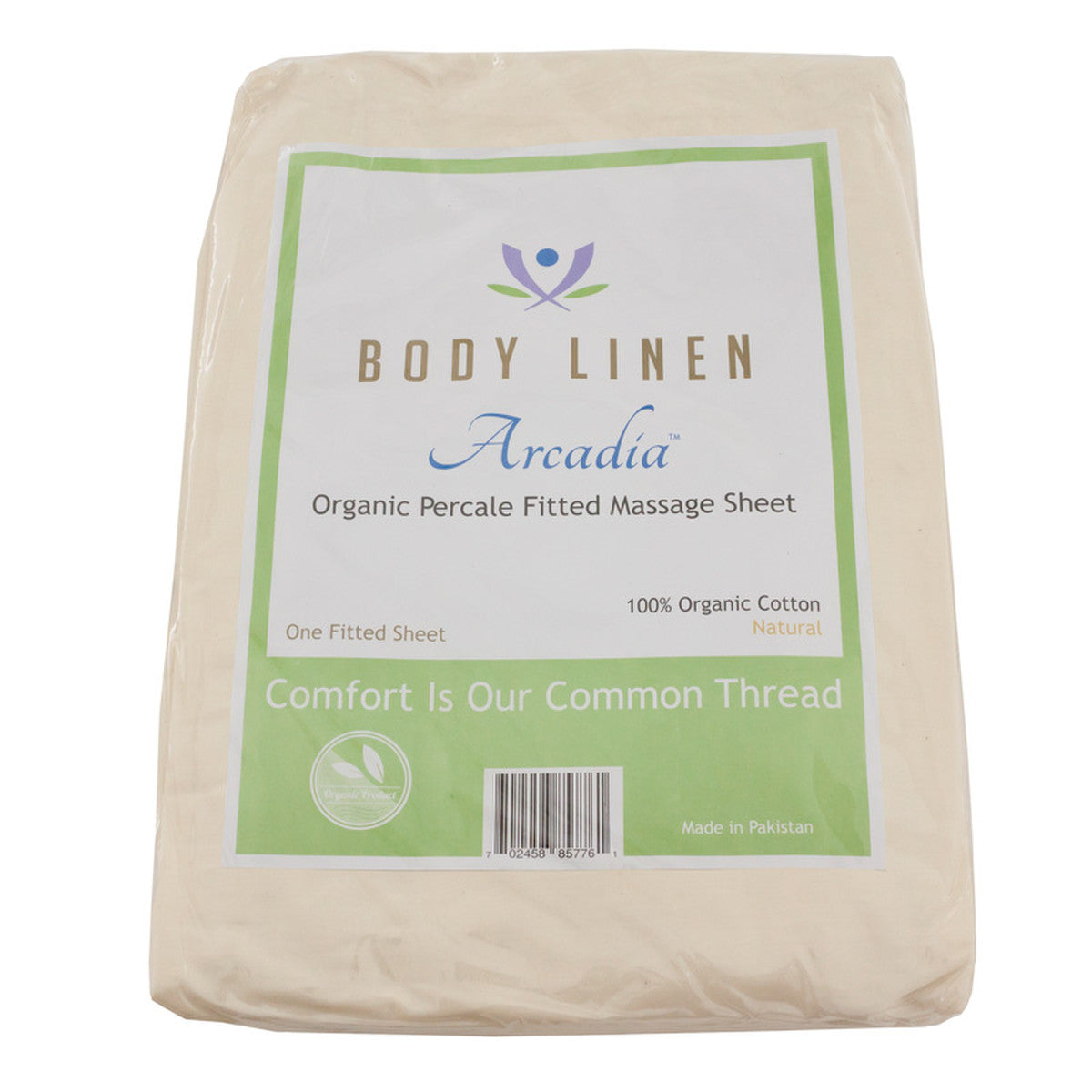 Arcadia© Organic Percale Massage Table Fitted Sheets