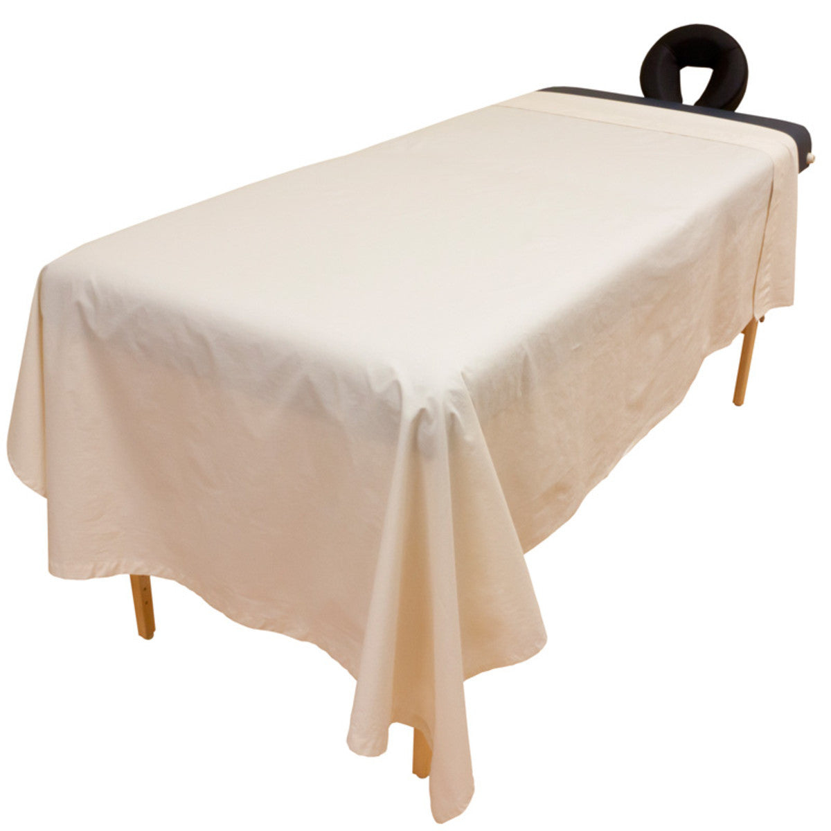 Arcadia© Organic Percale Massage Table Flat Sheets