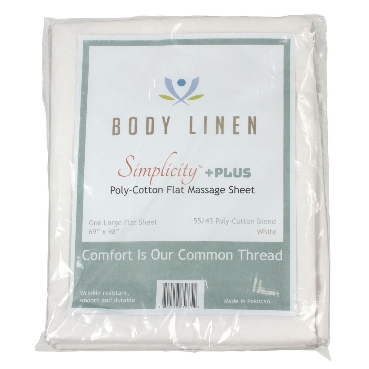 Simplicity™ + PLUS Poly-Cotton Extra Large Massage Table Fitted Sheet