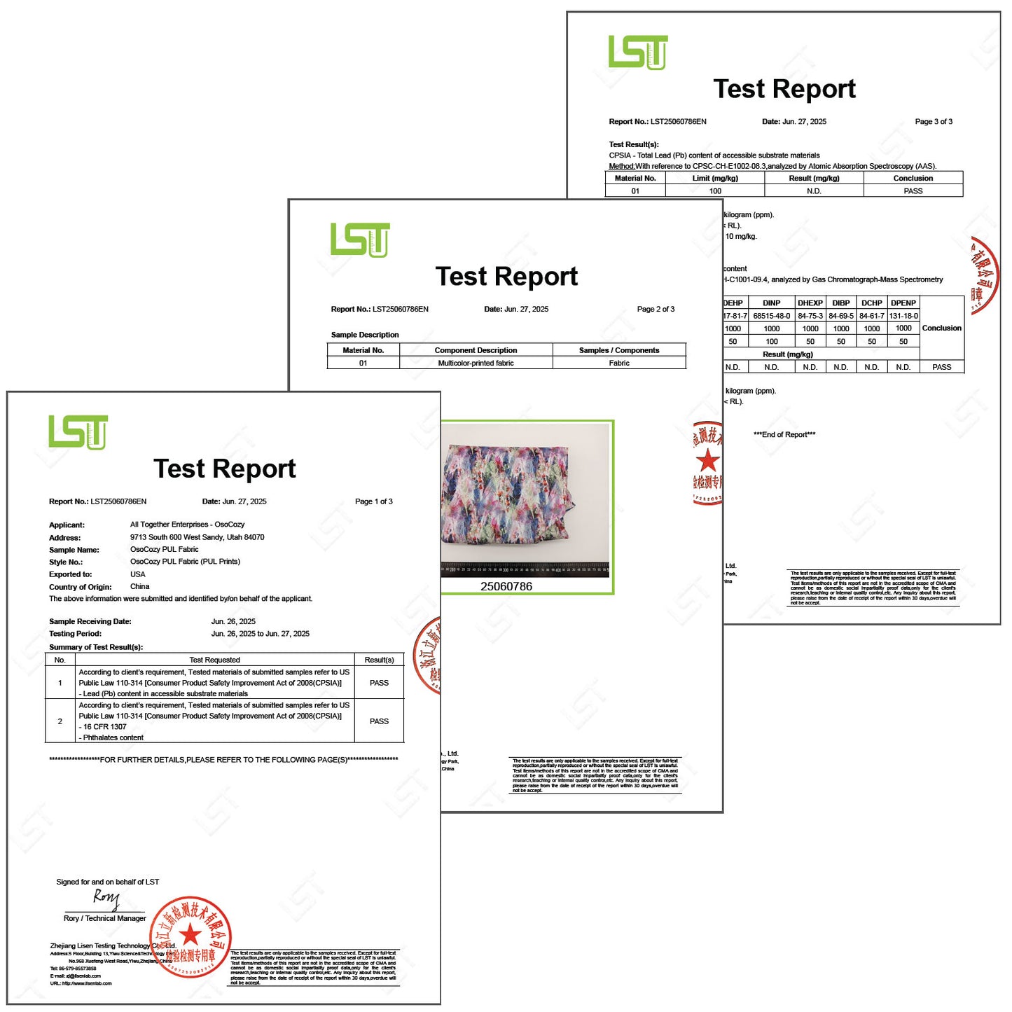 Collection #2 -Waterproof PUL Fabric Prints - (59 inch width)