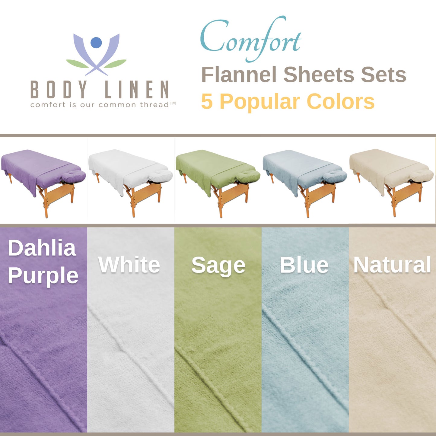 Comfort™ Flannel Sheet Sets