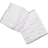 OsoCozy Bleached Prefold Cloth Diaper Samples