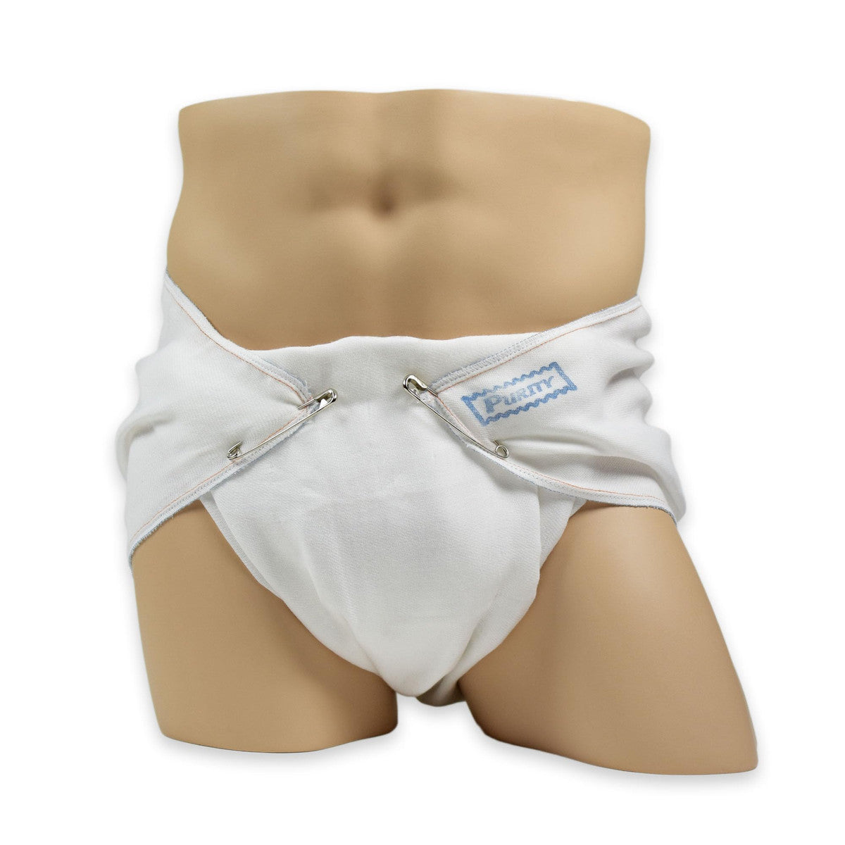 Leak Master Purity Adult Flat Diapers - Gauze