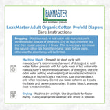 Leak Master Adult Prefold Cloth Diapers