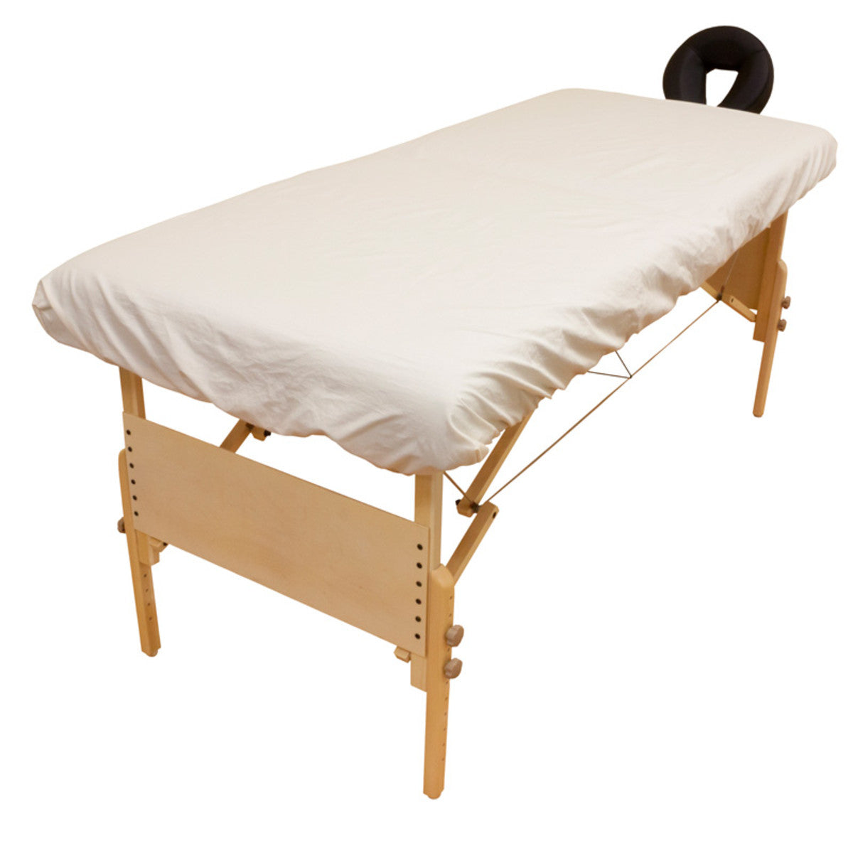 Arcadia© Organic Percale Massage Table Fitted Sheets