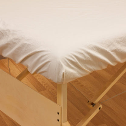 Arcadia© Organic Percale Massage Table Fitted Sheets