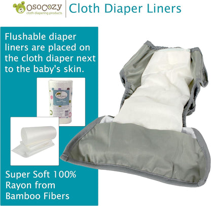 OsoCozy Flushable Diaper Liners