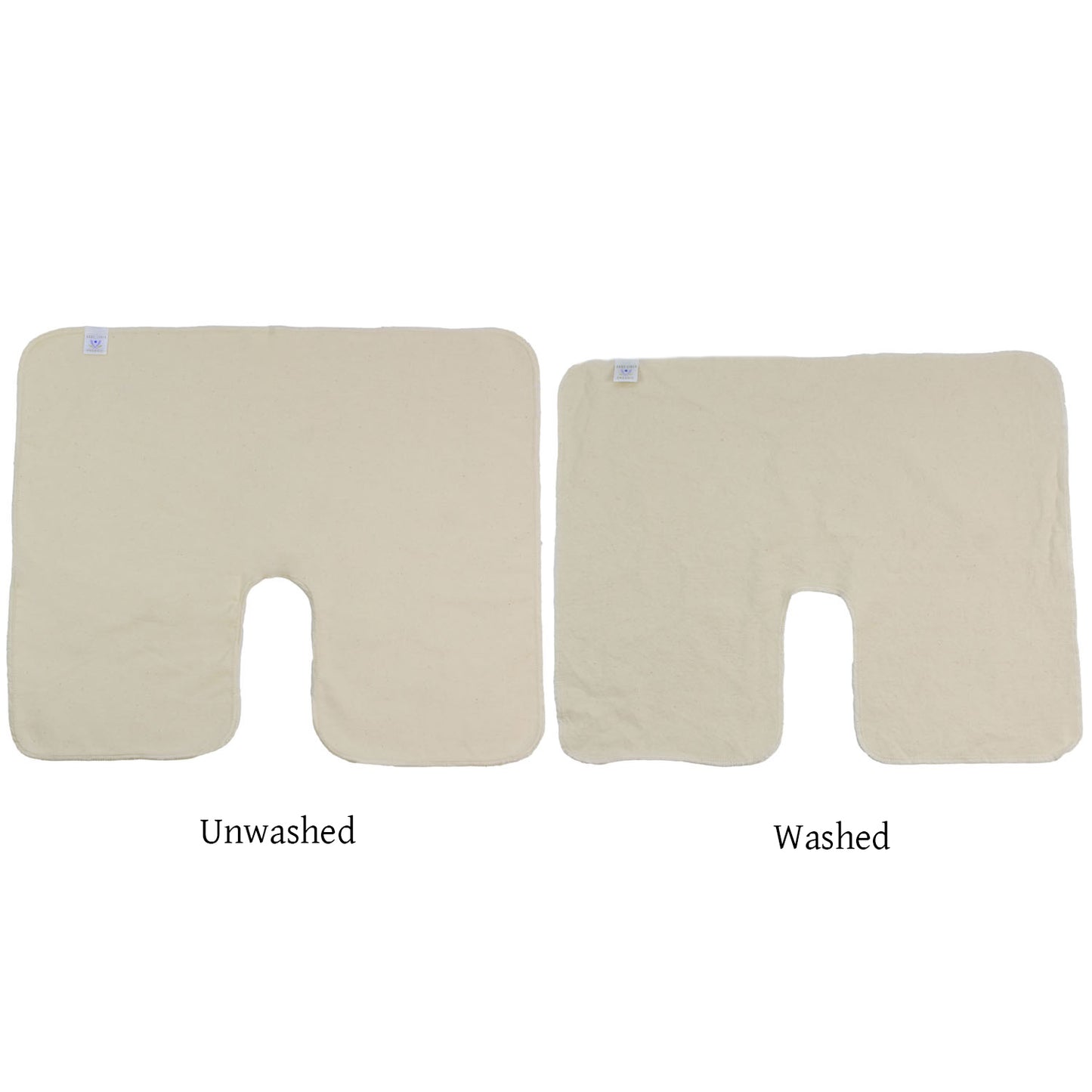 DRAPED Organic Cotton Face Cradle Covers