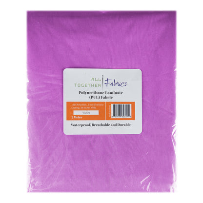 Waterproof PUL Fabric Solid Colors - (59 inch width)