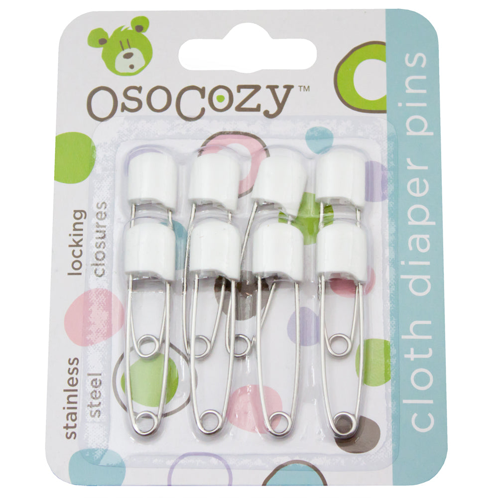 OsoCozy Cloth Diaper Pins (8pk)