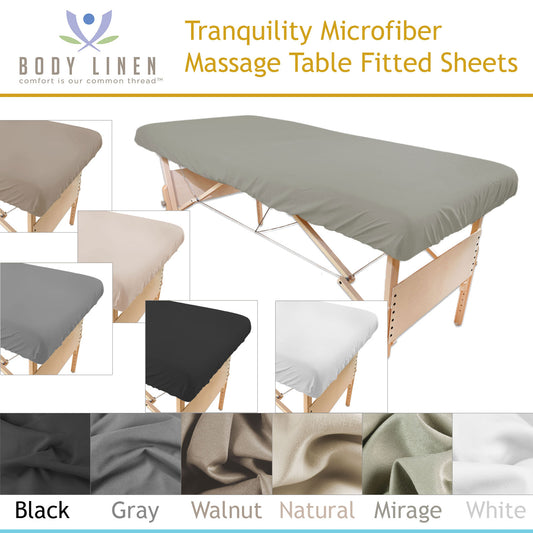 Tranquility™ Microfiber Massage Table Fitted Sheets