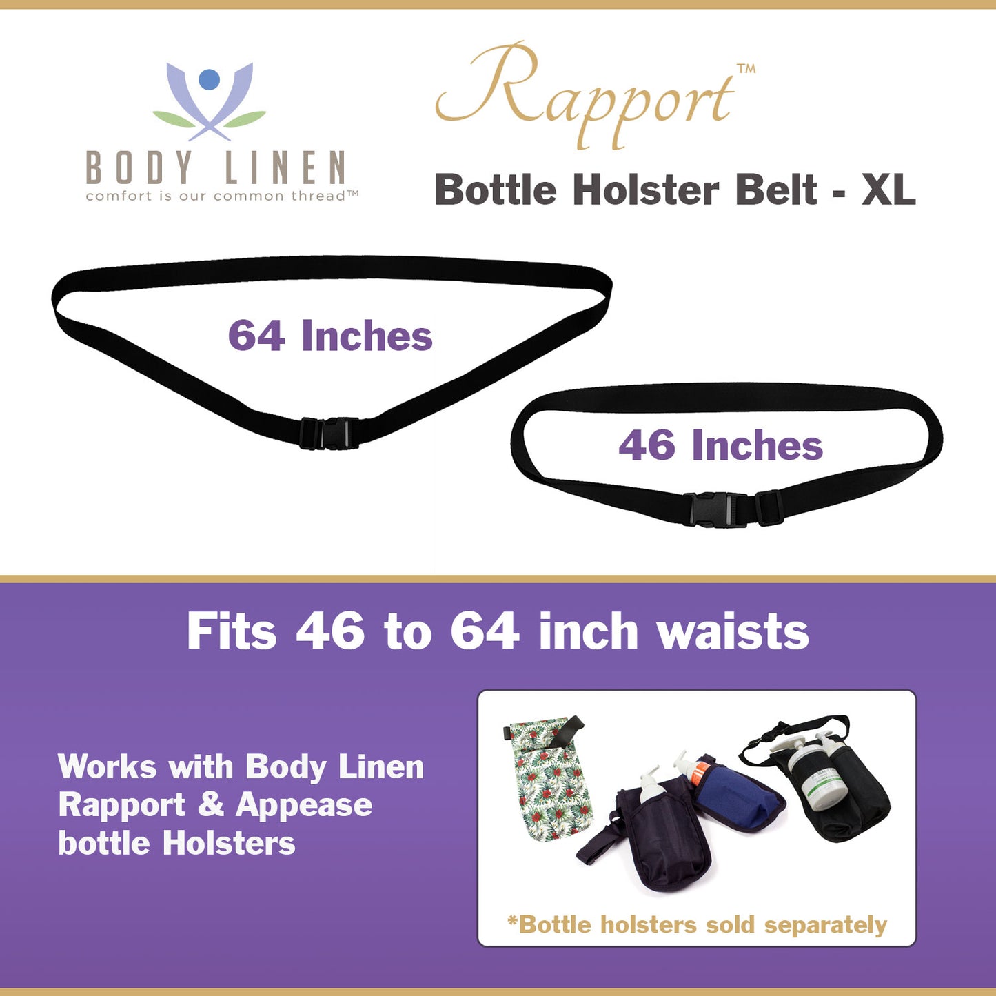 Rapport™ Bottle Holster XL-Belt