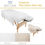 Simplicity™ Poly-Cotton Sheet Sets