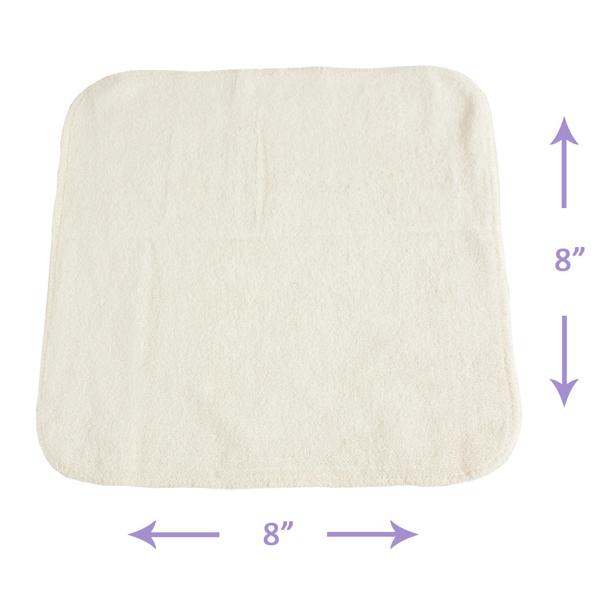 OsoCozy Terry Bamboo Baby Wipes - 8 Pack