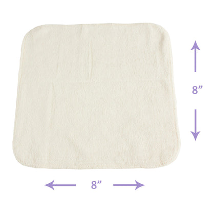 OsoCozy Terry Bamboo Baby Wipes - 8 Pack